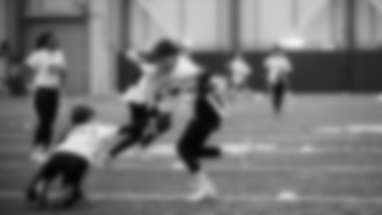 The Seahawks hosted the USA Football Talent ID Camp on February 21, 2026 at the Virginia Mason Athletic Center.