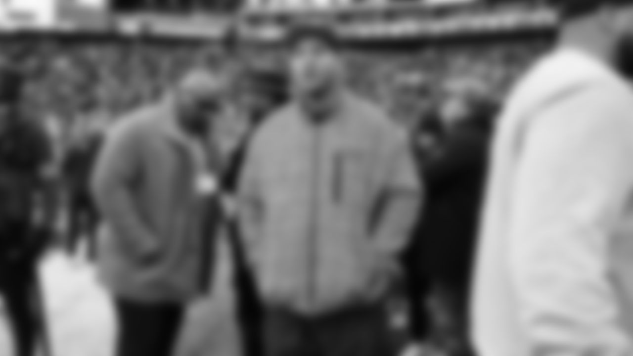 Seahawks Legend Malcolm Smith at Lumen Field for the NFC Championship game vs. the Los Angeles Rams on Sunday, January 25, 2026.