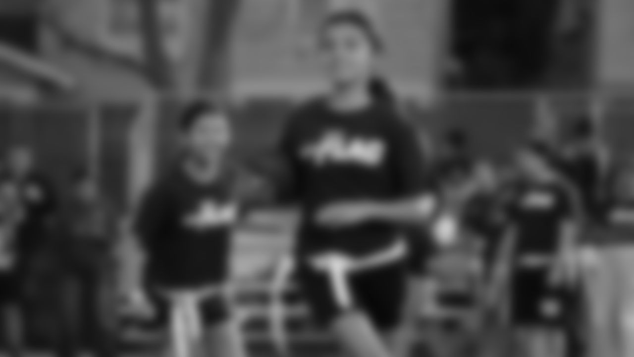 The Seattle Seahawks Flag Football Clinic on February 5, 2026 as part of the Impacting 50 Communities event in East Palo Alto, CA.