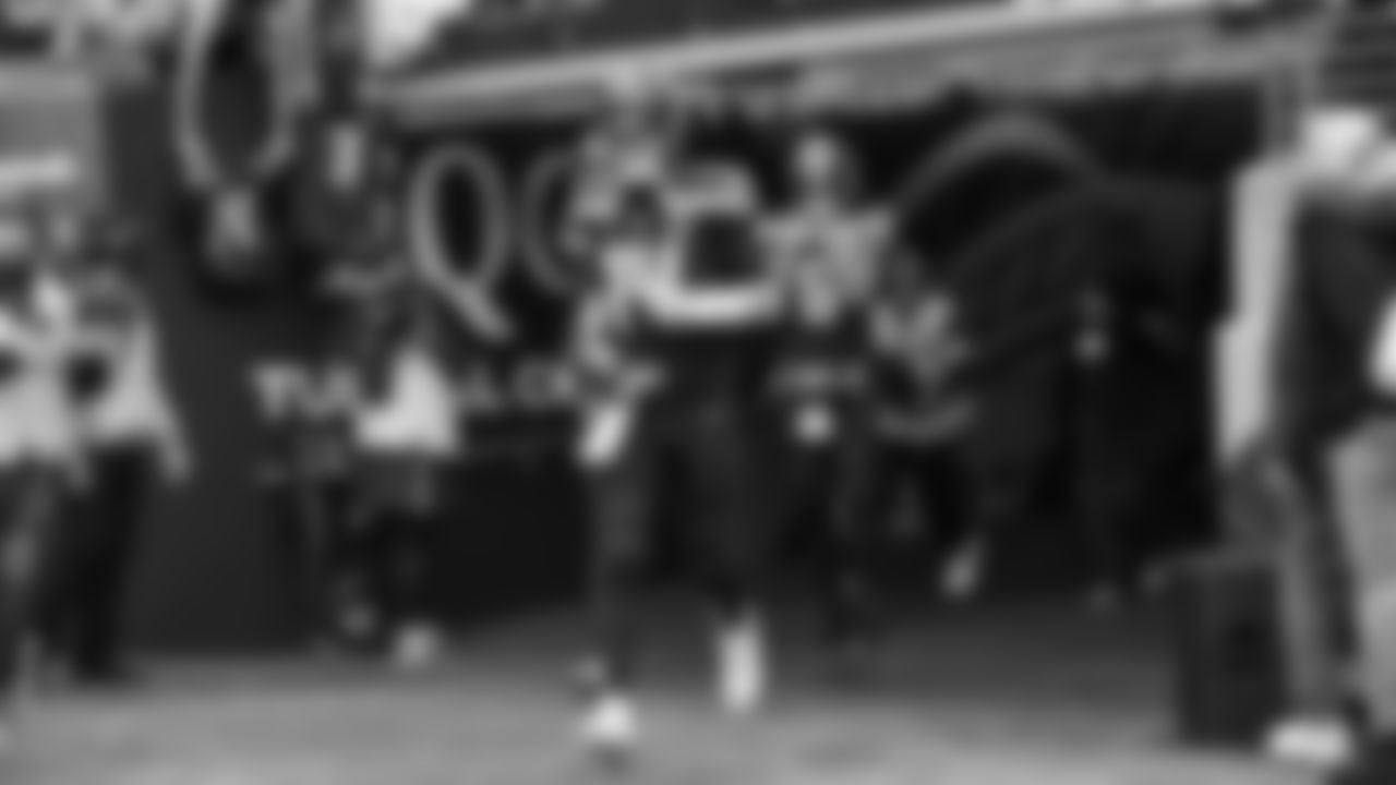 Seahawks quarterback Sam Darnold (14) warms up at Lumen Field for the Week 15 matchup vs. the Indianapolis Colts.