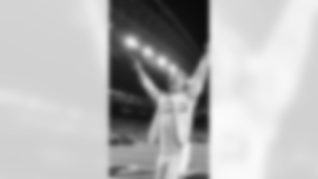 Seahawks dancers on week 7 vs. the Houston Texans on October 20, 2025.