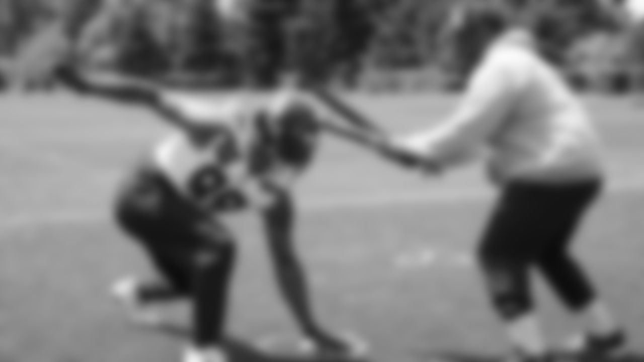 Seahawks defensive end Leonard Williams (99) participated in a workout on day two of minicamp on Wednesday, June 11, 2025 at the Virginia Mason Athletic Center.