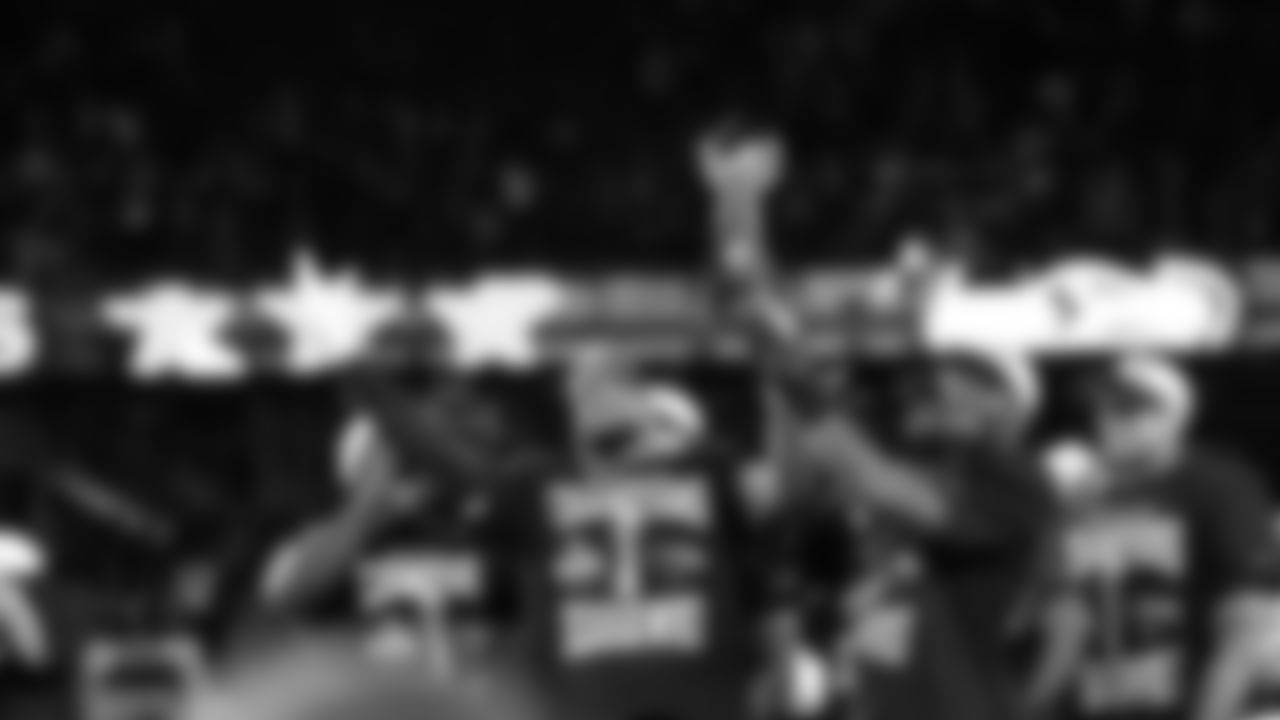 The Seahawks celebrated the 29-13 victory vs. the Patriots in Super Bowl LX.