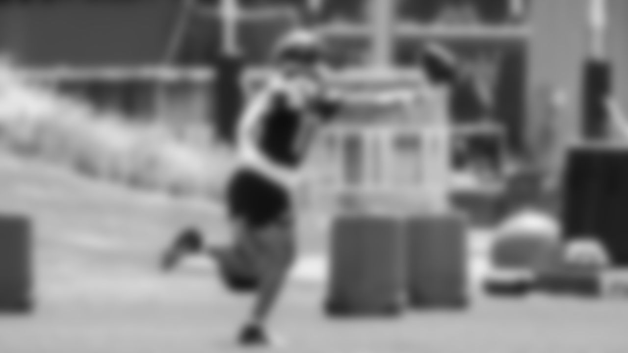 Seahawks wide receiver Jaxon Smith-Njigba (11) participated in a workout on day three of OTAs on Friday, May 30, 2025 at the Virginia Mason Athletic Center.