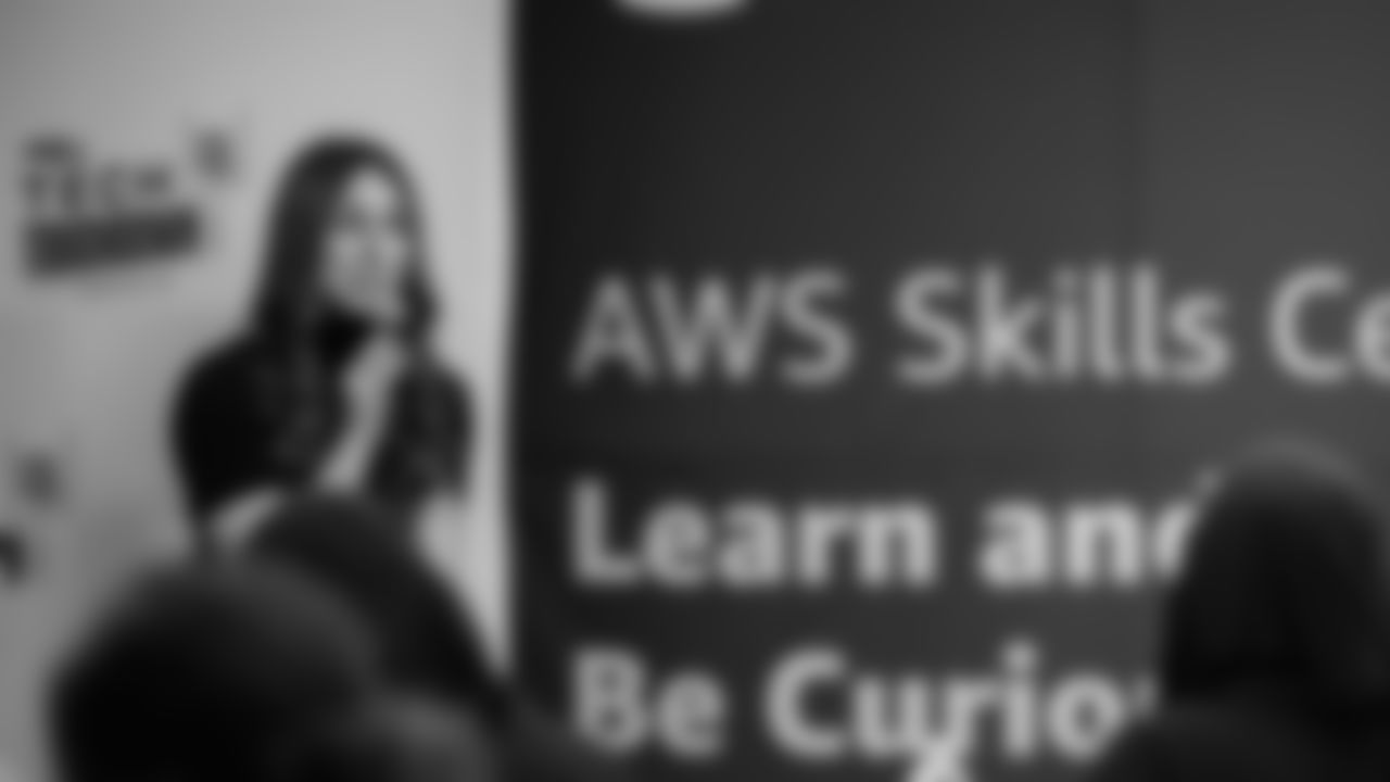 As part of the AWS Tech Touchdown initiative, fifty middle school girls visited the AWS Skills Center for a day of exploration and empowerment.