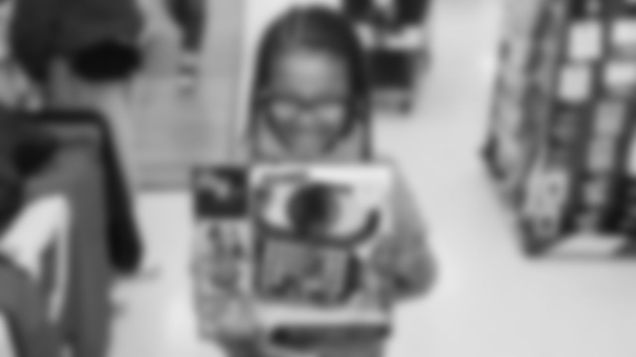 Seahawks offensive lineman Josh Jones was joined by fellow offensive linemen as they hosted a holiday shopping spree for kids from the Boys & Girls Club on December 9, 2025.