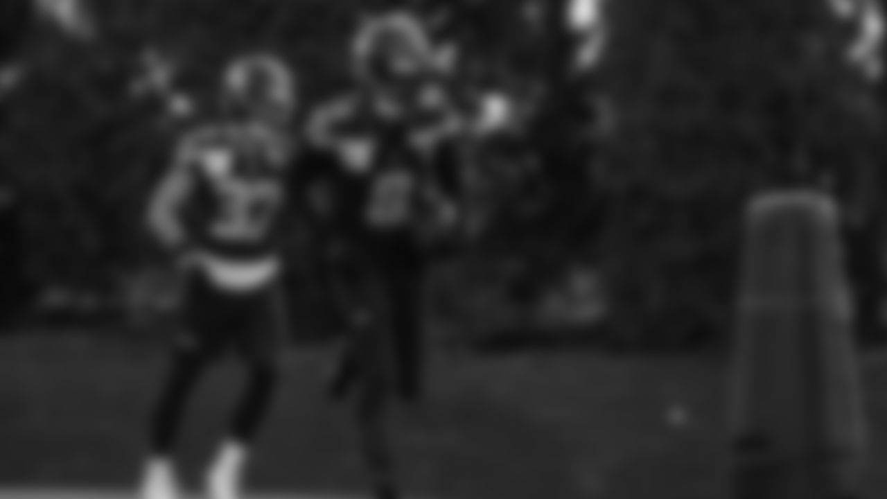 Seahawks safety Coby Bryant (8) practiced on Thursday, November 20 at the Virginia Mason Athletic Center.