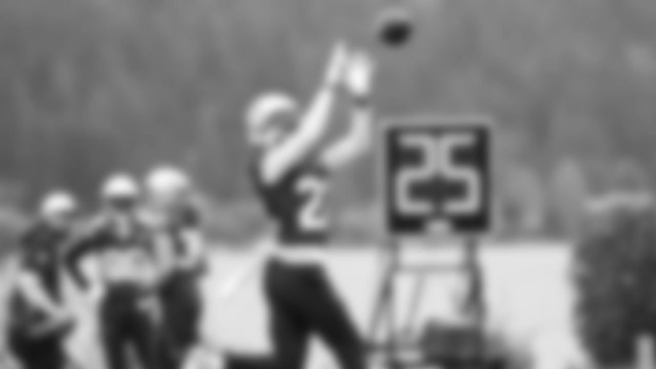 Seahawks wide receiver Rashid Shaheed (22) practiced on Wednesday, November 26, 2025 at the Virginia Mason Athletic Center.