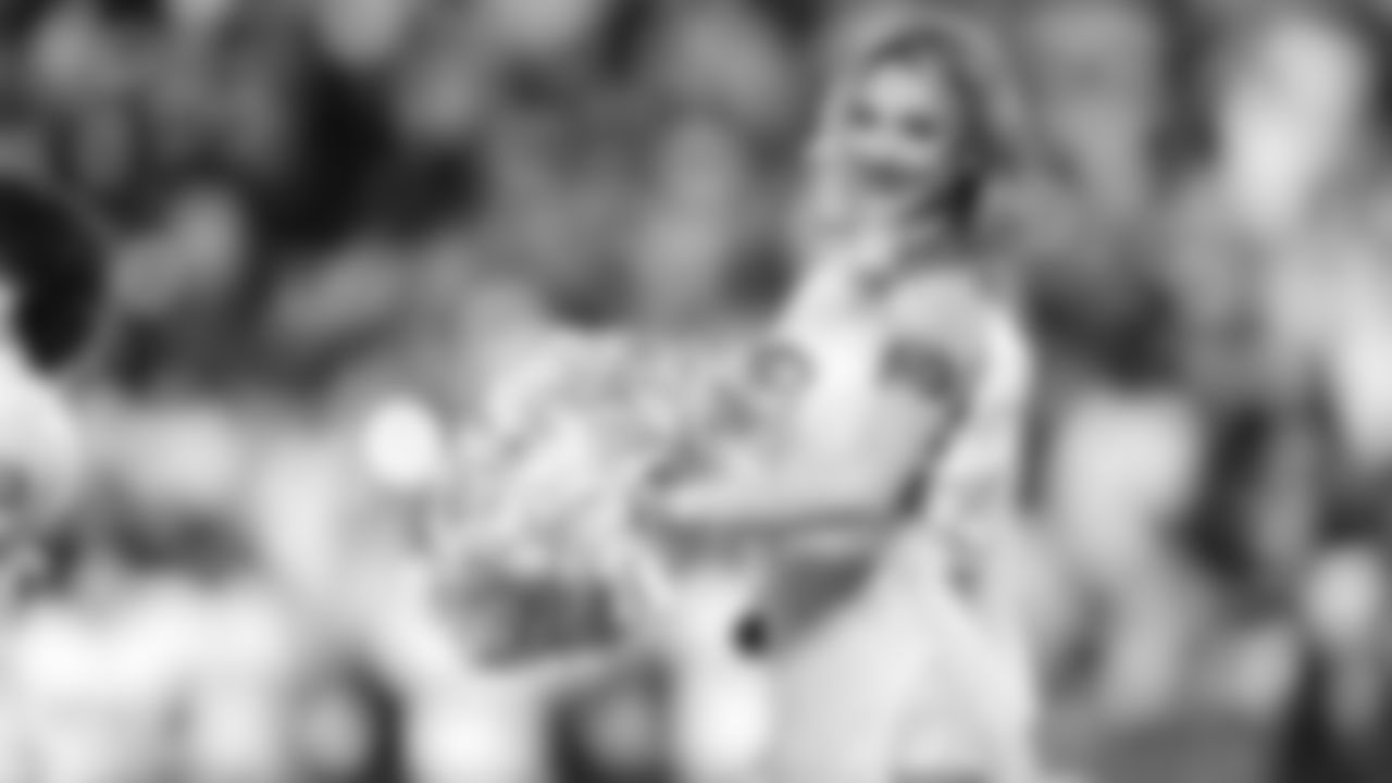 Seahawks dancers on week 7 vs. the Houston Texans on October 20, 2025.