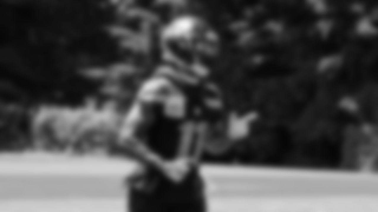 Seahawks wide receiver Jaxon Smith-Njigba (11) participated in a workout on day six of OTAs on Thursday, June 5, 2025 at the Virginia Mason Athletic Center.