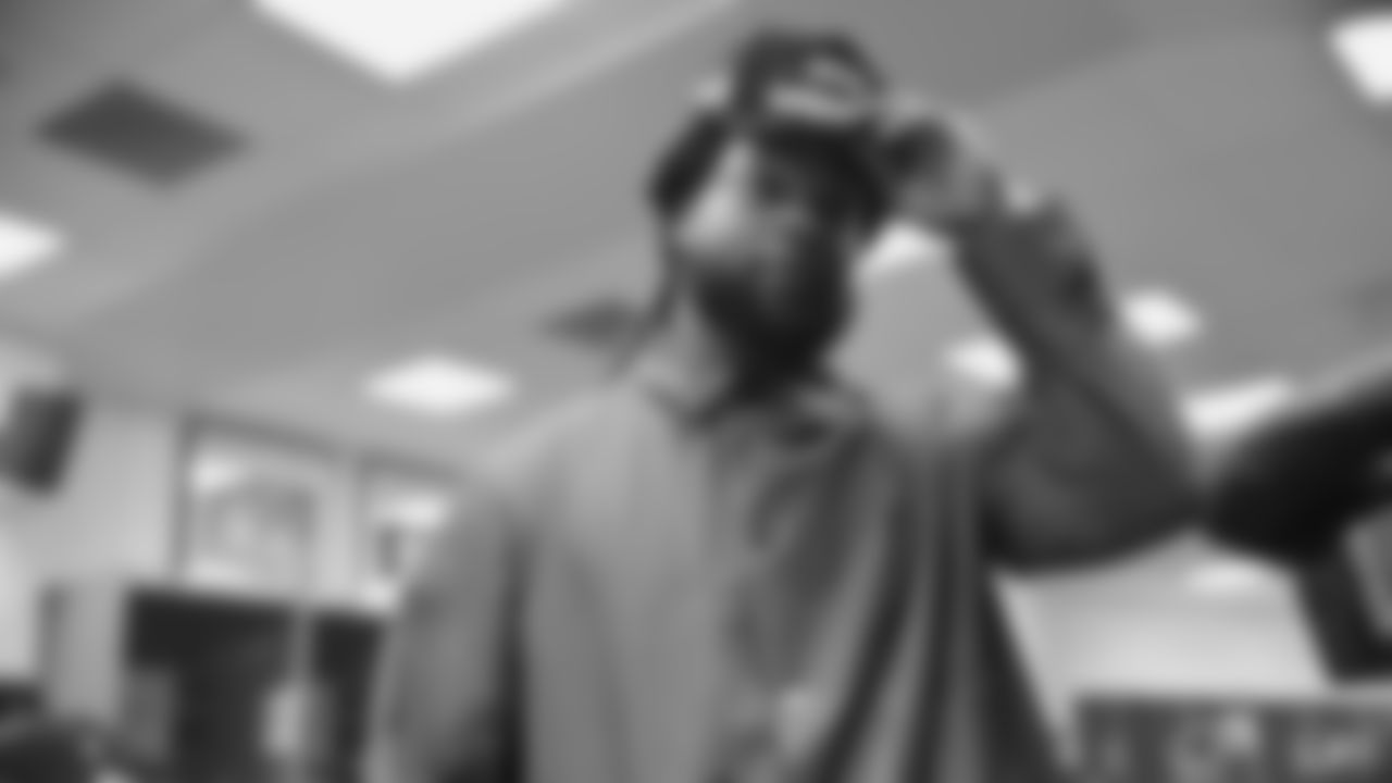 The Seahawks celebrate the 31-27 win vs. the Rams in the NFC Championship on Sunday, January 25, 2026.