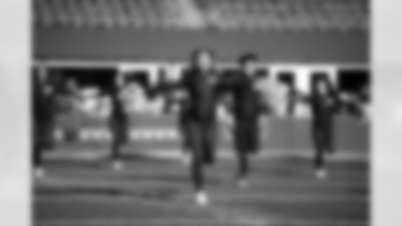 A behind the scenes look at the Seahawks Dancers on January 17, 2026.