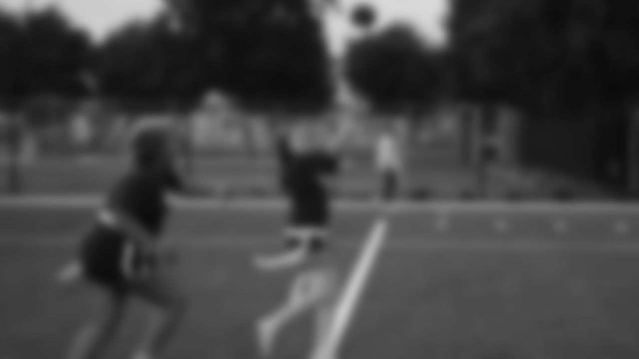 The Seattle Seahawks Flag Football Clinic on February 5, 2026 as part of the Impacting 50 Communities event in East Palo Alto, CA.