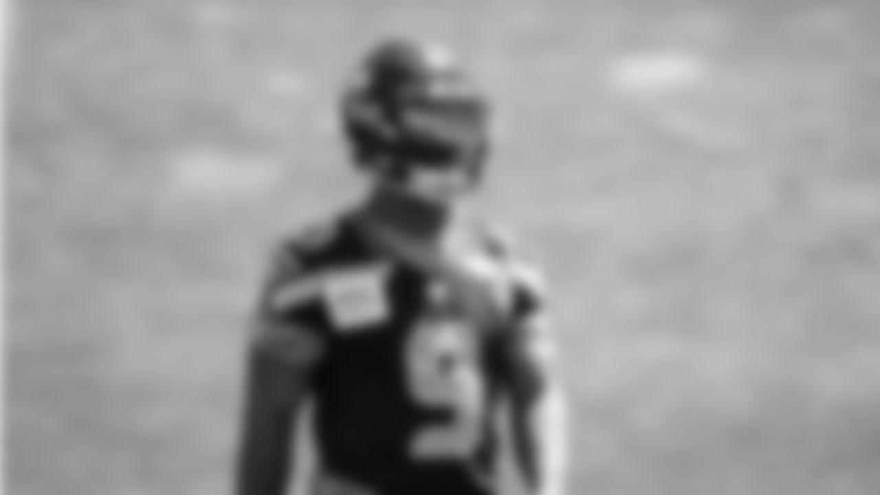 Seahawks running back Kenneth Walker III (9) participated in a workout on day one of OTAs on Tuesday, May 27, 2025 at the Virginia Mason Athletic Center.