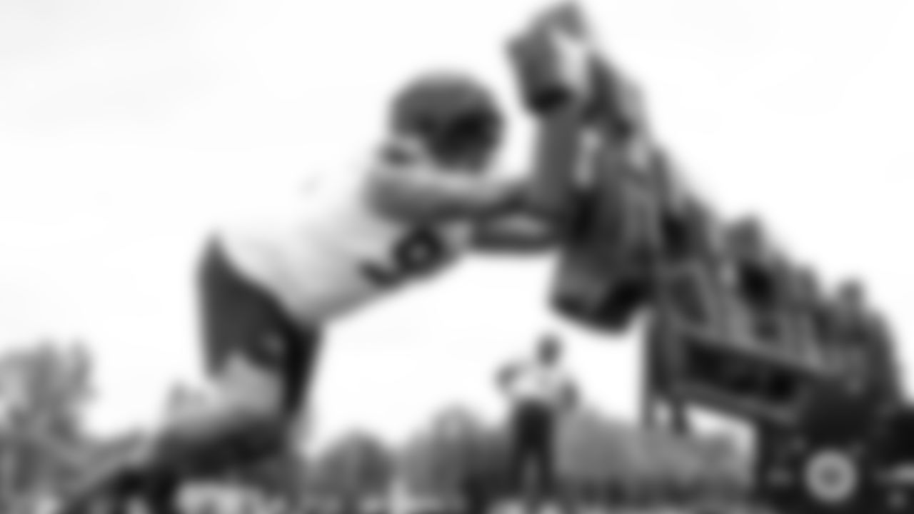 Seahawks defensive tackle Byron Murphy II (91) practiced on day three of training camp on July 25, 2025 at the Virginia Mason Athletic Center.