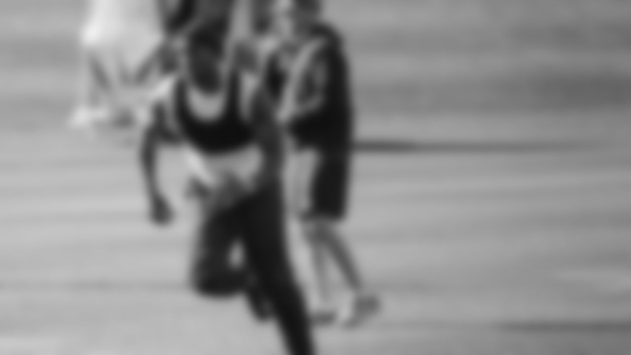 Seahawks defensive end DeMarcus Lawrence (0) participated in the first workout of the offseason on April 22, 2025 at the Virginia Mason Athletic Center.