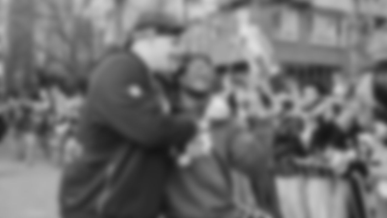 The Seahawks participated in the World Championship Parade through downtown Seattle on February 11, 2026.