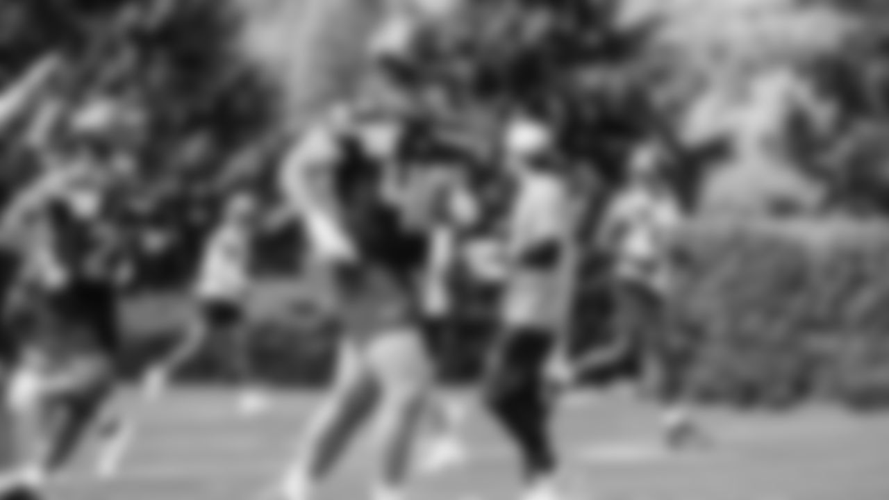 Fullback Robbie Ouzts (40) practiced on day one of rookie minicamp on May 2, 2025 at the Virginia Mason Athletic Center.