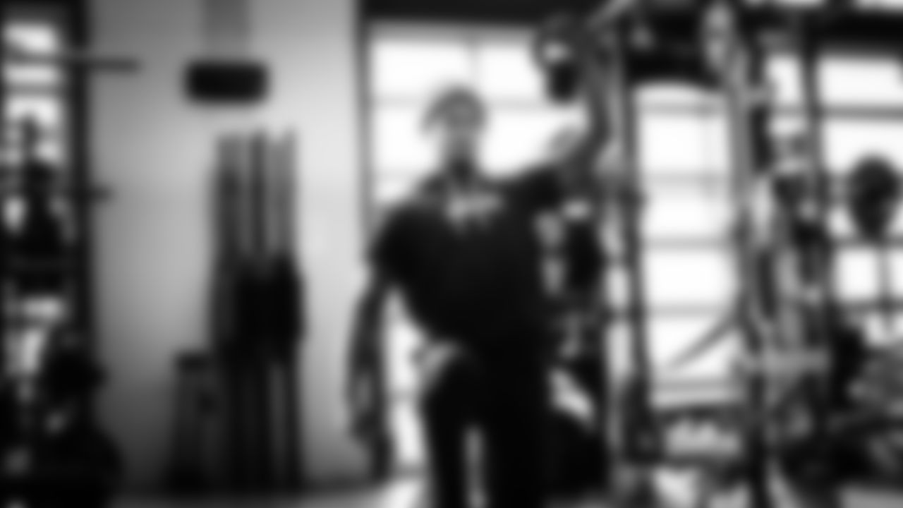 Seahawks wide receiver Jaxon Smith-Njigba (11) worked out on Monday, January 19, 2026 at the Virginia Mason Athletic Center,