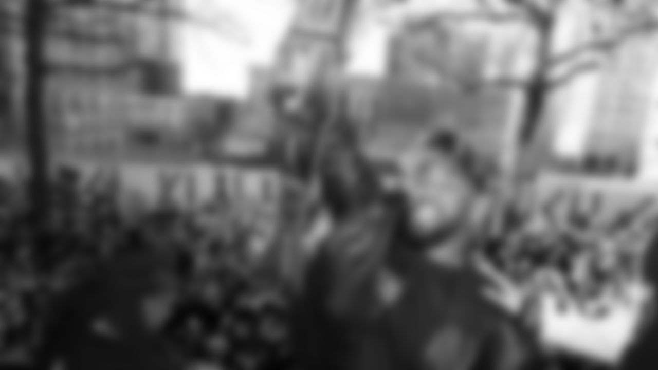 The Seahawks participated in the World Championship Parade through downtown Seattle on February 11, 2026.