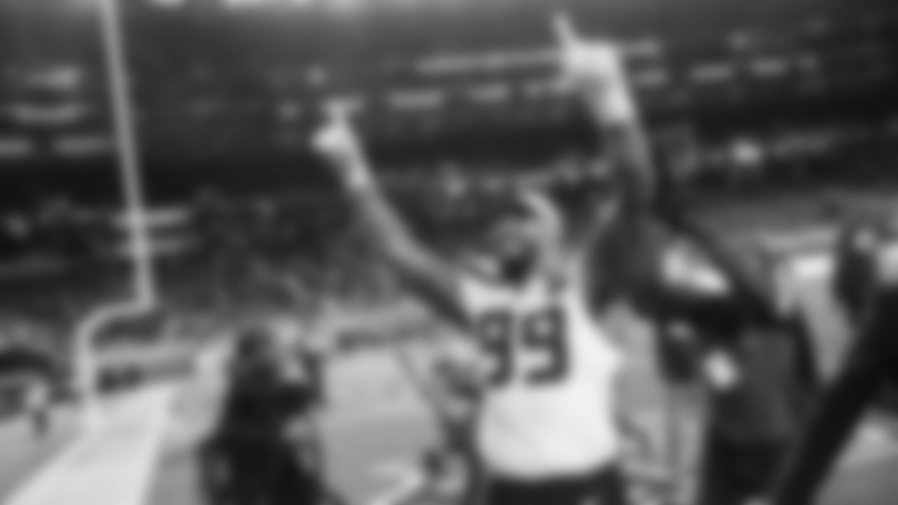 Seahawks defensive tackle Leonard Williams (99) at the San Francisco 49ers in Week 18.