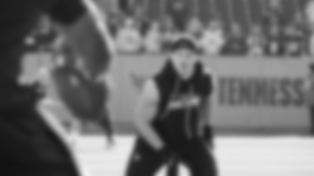 Seahawks safety Ty Okada (39) hit the field at Nissan Stadium for the Week 12 matchup vs. the Titans in Nashville, Tennessee.