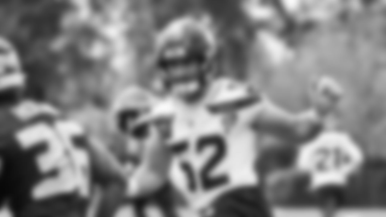 Seahawks linebacker Patrick O'Connell (52) participated in a workout on day five of OTAs on Wednesday, June 4, 2025 at the Virginia Mason Athletic Center.