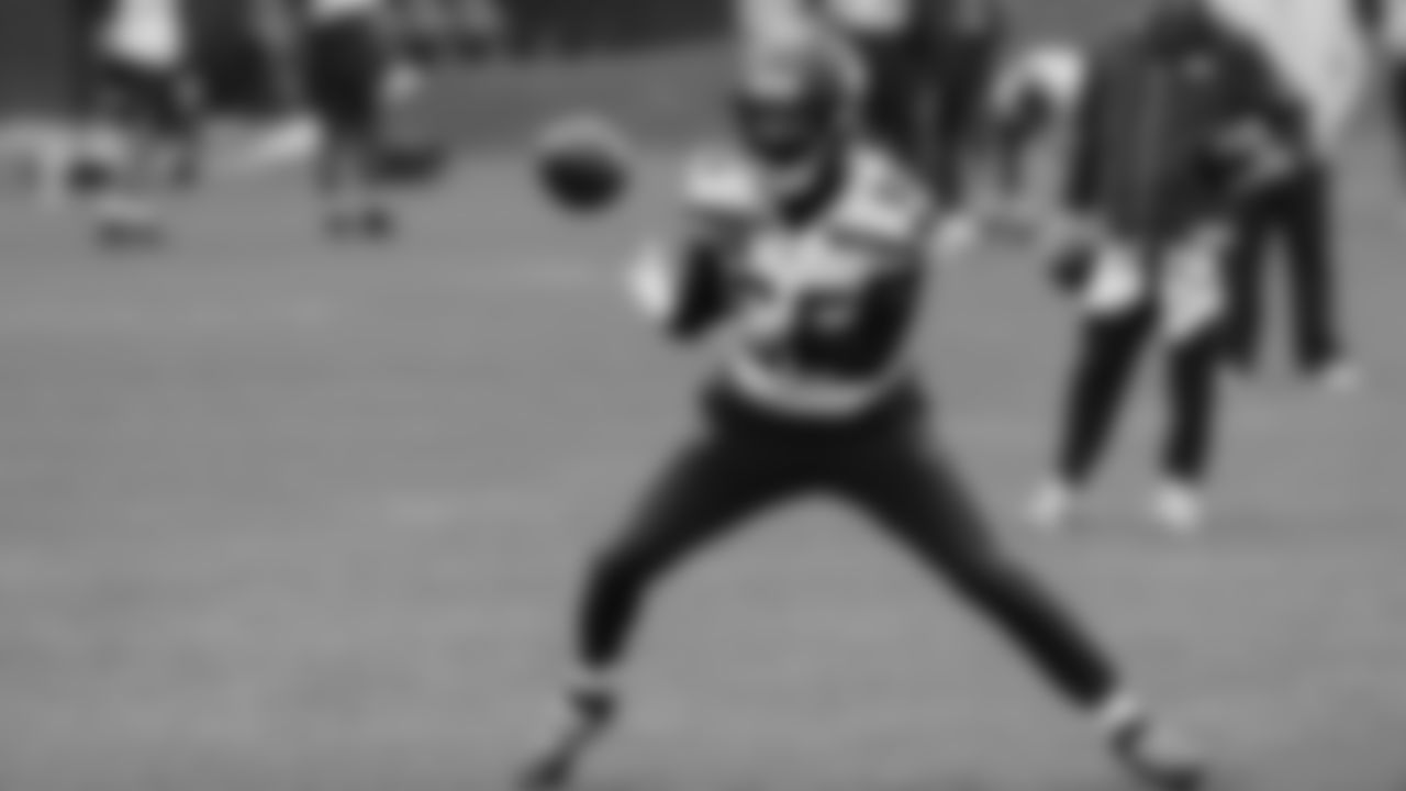 Seahawks wide receiver Ricky White III (86) practiced on Wednesday, December 24, 2025 at the Virginia Mason Athletic Center.