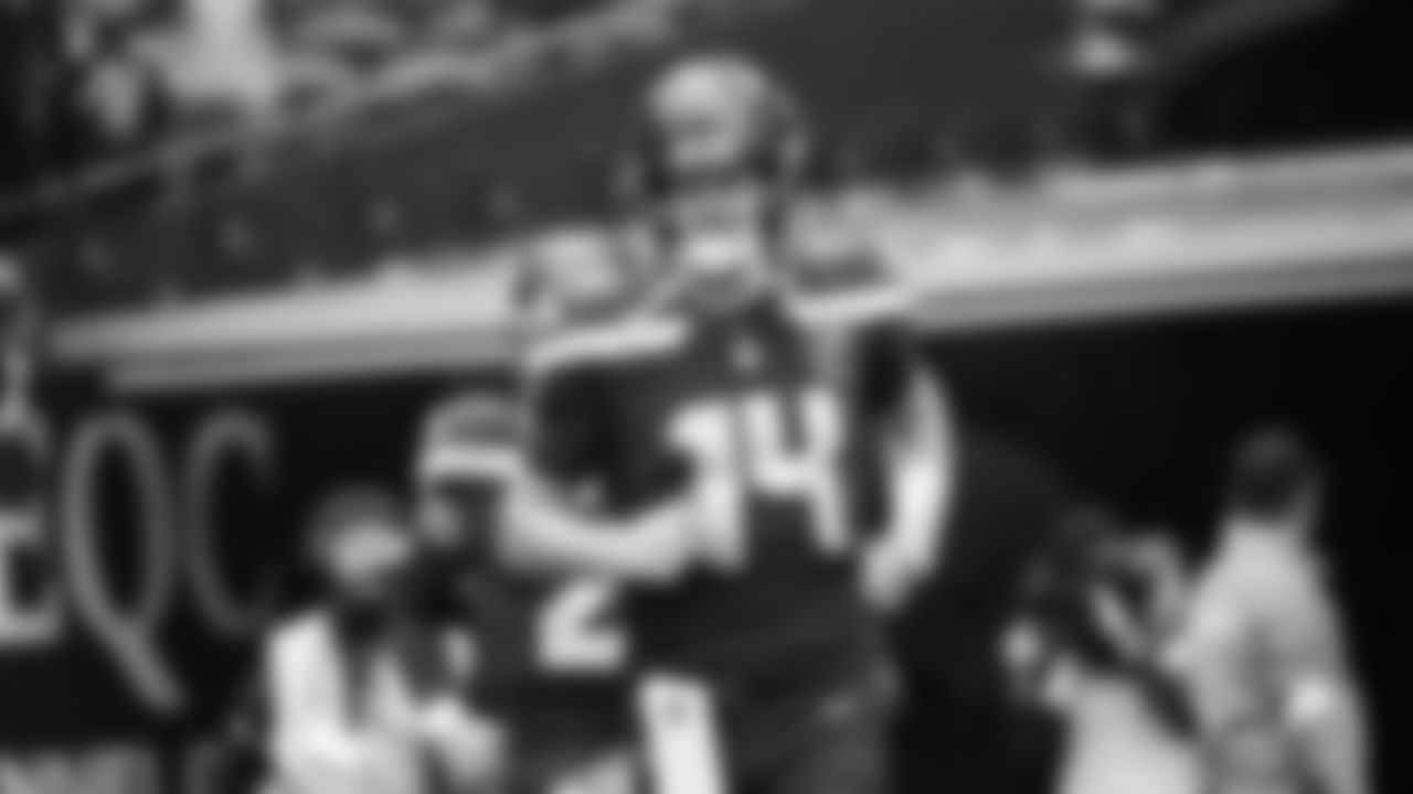 Seahawks quarterback Sam Darnold (14) vs. the New Orleans Saints in Week 3.