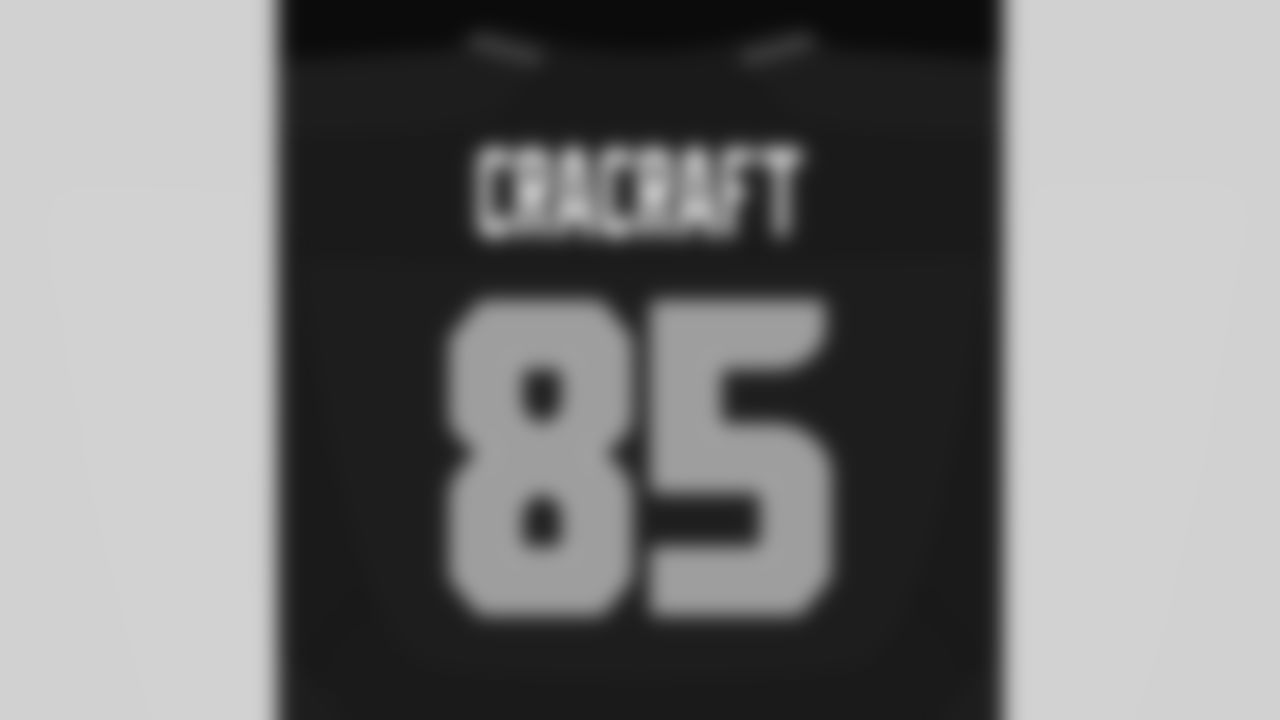 Seahawks wide receiver River Cracraft (85).