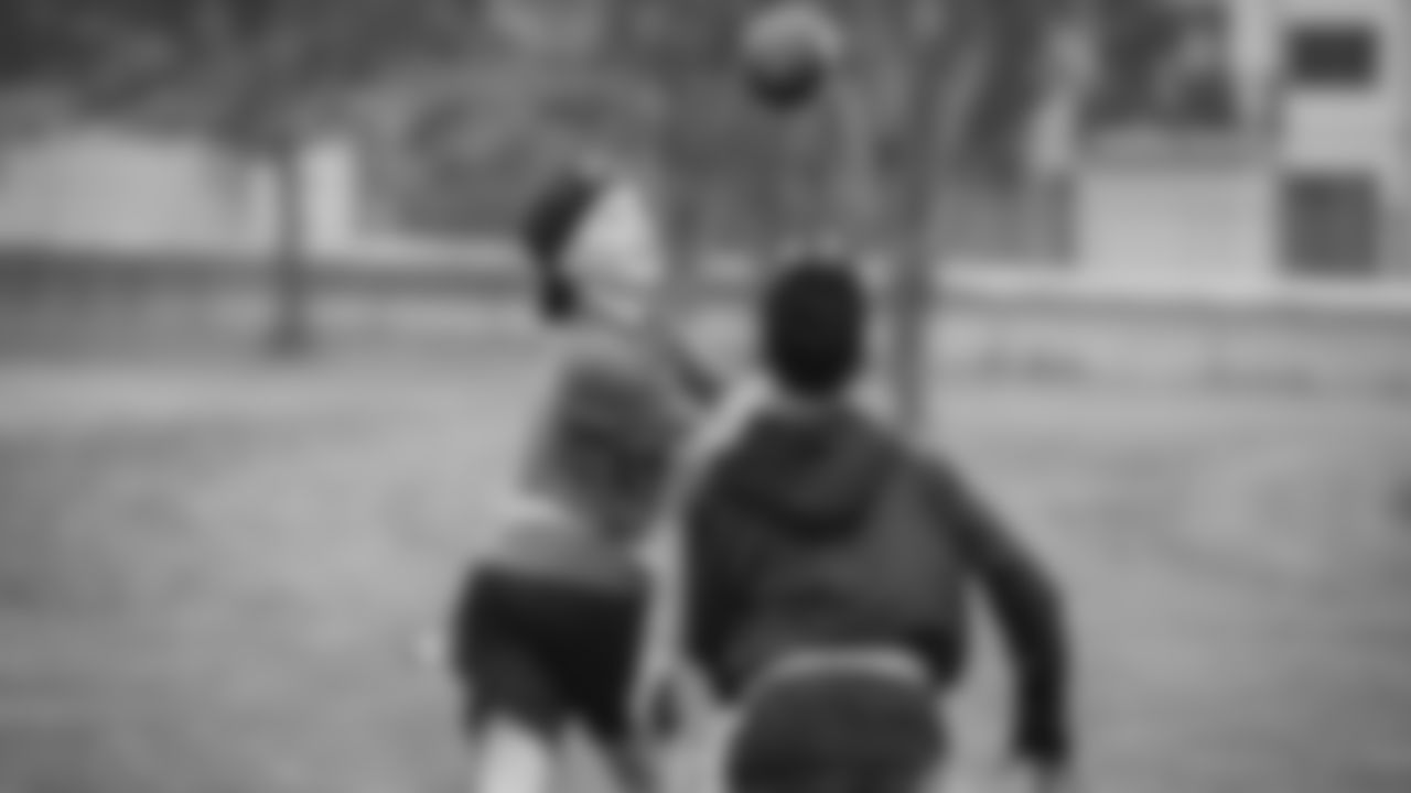 The Seahawks hosted a flag football clinic with NFL FLAG Vancouver at Unwin Park in Surrey, BC on Saturday, November 15, 2025.