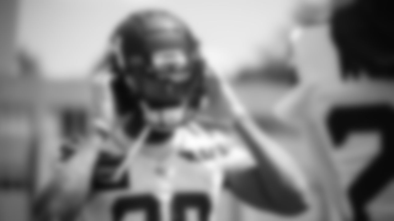 Seahawks cornerback Josh Jobe (29) participated in a workout on day four of OTAs on Monday, June 2, 2025 at the Virginia Mason Athletic Center.