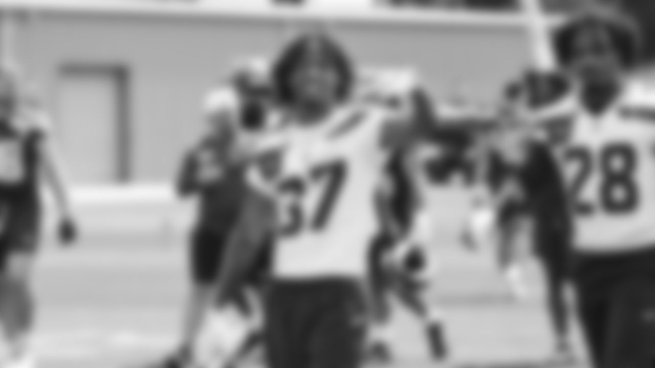 Seahawks cornerback Damarion Williams (37) participated in a workout on day five of OTAs on Wednesday, June 4, 2025 at the Virginia Mason Athletic Center.