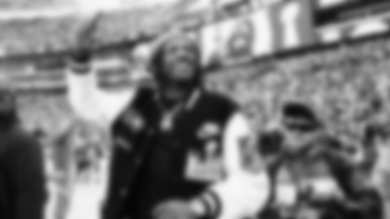 The Seahawks hosted a trophy celebration at Lumen Field on Wednesday, February 11, 2026 in honor of their world championship.