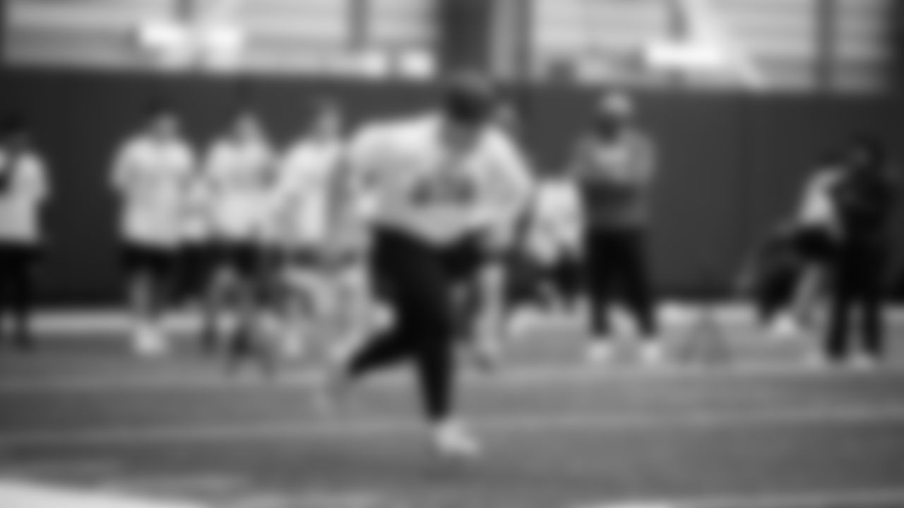 The Seahawks hosted the USA Football Talent ID Camp on February 21, 2026 at the Virginia Mason Athletic Center.