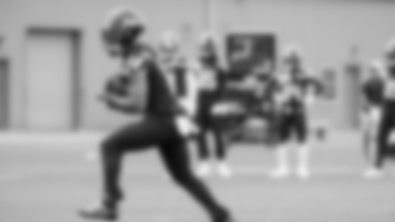 Seahawks wide receiver Jaxon Smith-Njigba (11) participated in a workout on day five of OTAs on Wednesday, June 4, 2025 at the Virginia Mason Athletic Center.