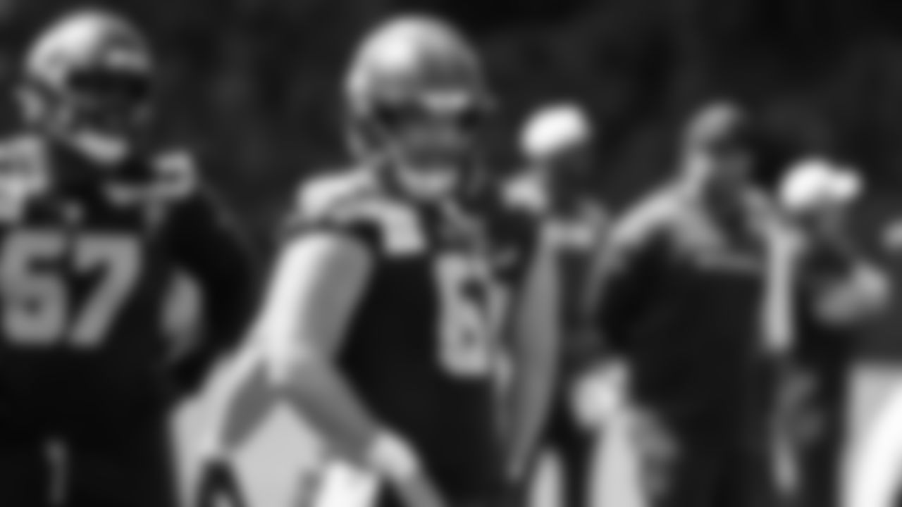 Seahawks center Jalen Sundell (61) participated in a workout on day one of OTAs on Tuesday, May 27, 2025 at the Virginia Mason Athletic Center.