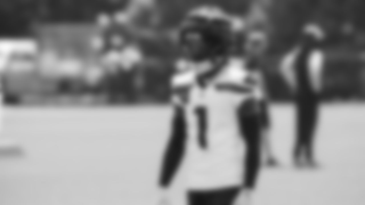 Seahawks cornerback Derion Kendrick (1) practiced on Thursday, August 28, 2025 at the Virginia Mason Athletic Center.