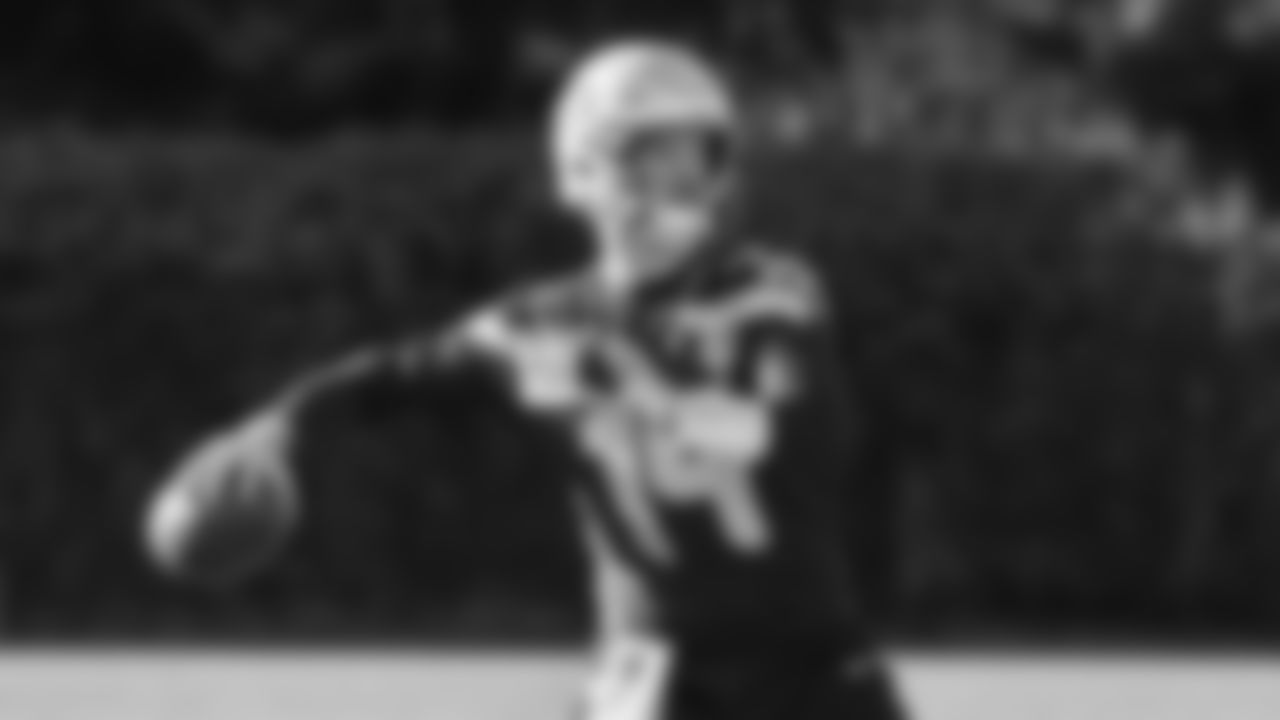 Seahawks quarterback Sam Darnold (14) practiced on Friday, November 28, 2025 at the Virginia Mason Athletic Center.