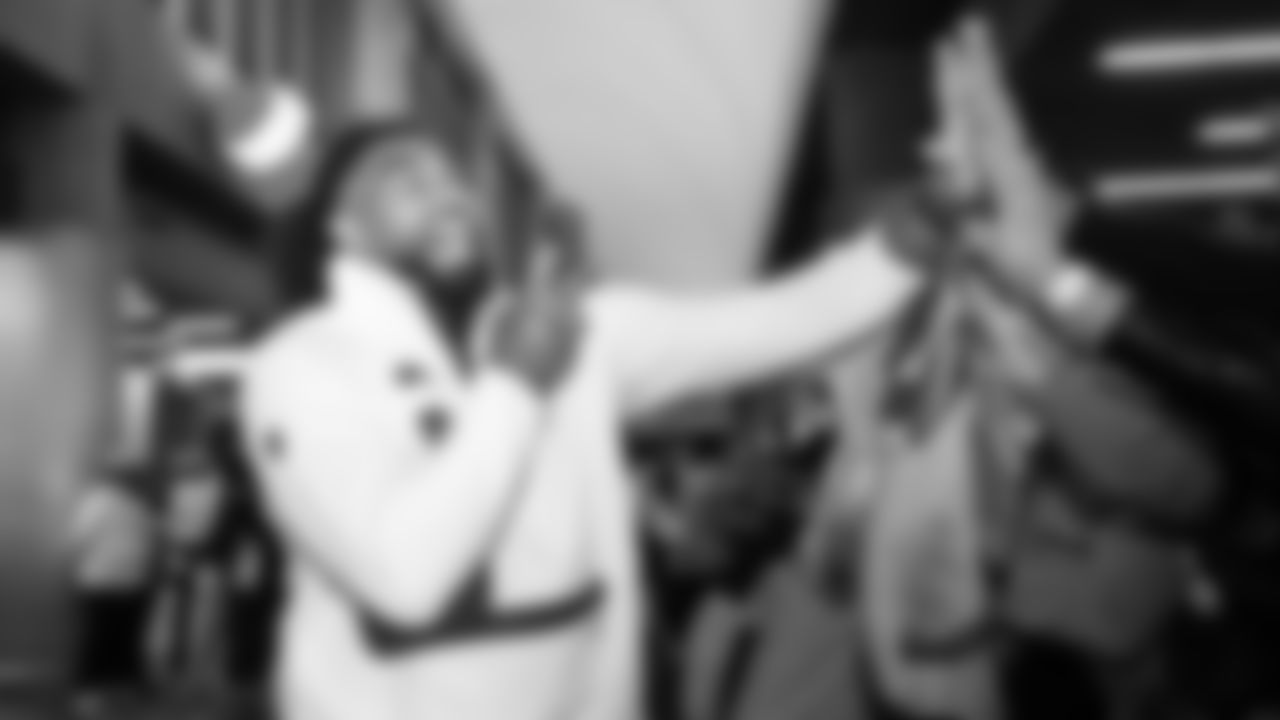 The Seattle Seahawks took part in 'Super Bowl Opening Night' on Monday, February 2 to kickoff Super Bowl LX week in the Bay Area.