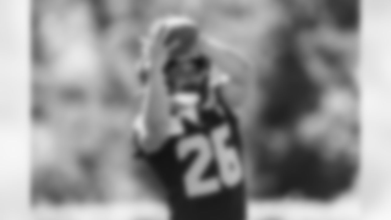 Seahawks running back Zach Charbonnet (26) practiced on day two of training camp on July 24, 2025 at the Virginia Mason Athletic Center.