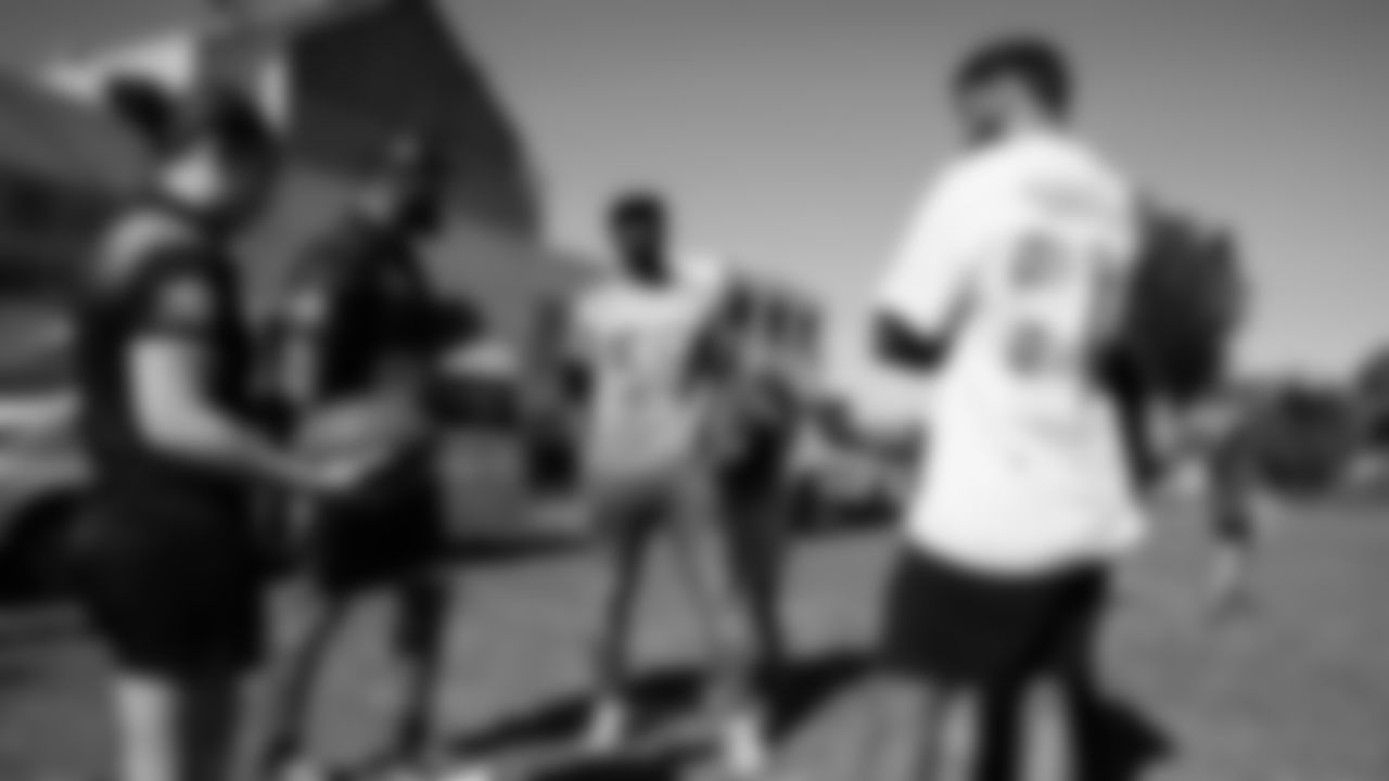 During a visit to Australia, Seahawks Legend Cliff Avril and Blitz stopped by the Kurranulla Aboriginal Corporation Community Center to play flag football and rugby alongside the Cronulla Sharks.