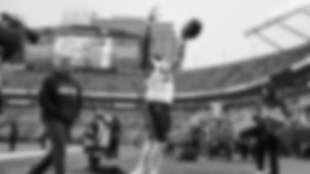 The Seahawks celebrated the 27-10 win vs. the Carolina Panthers at Bank of America Stadium.