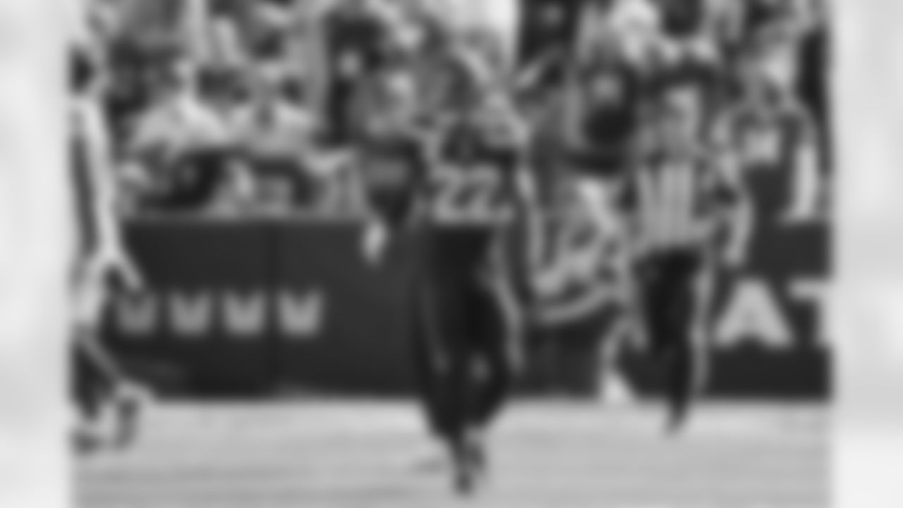 Seahawks cornerback Tre Brown (22) at the Week 5 matchup against the New York Giants at Lumen Field on Sunday, October 6, 2024.