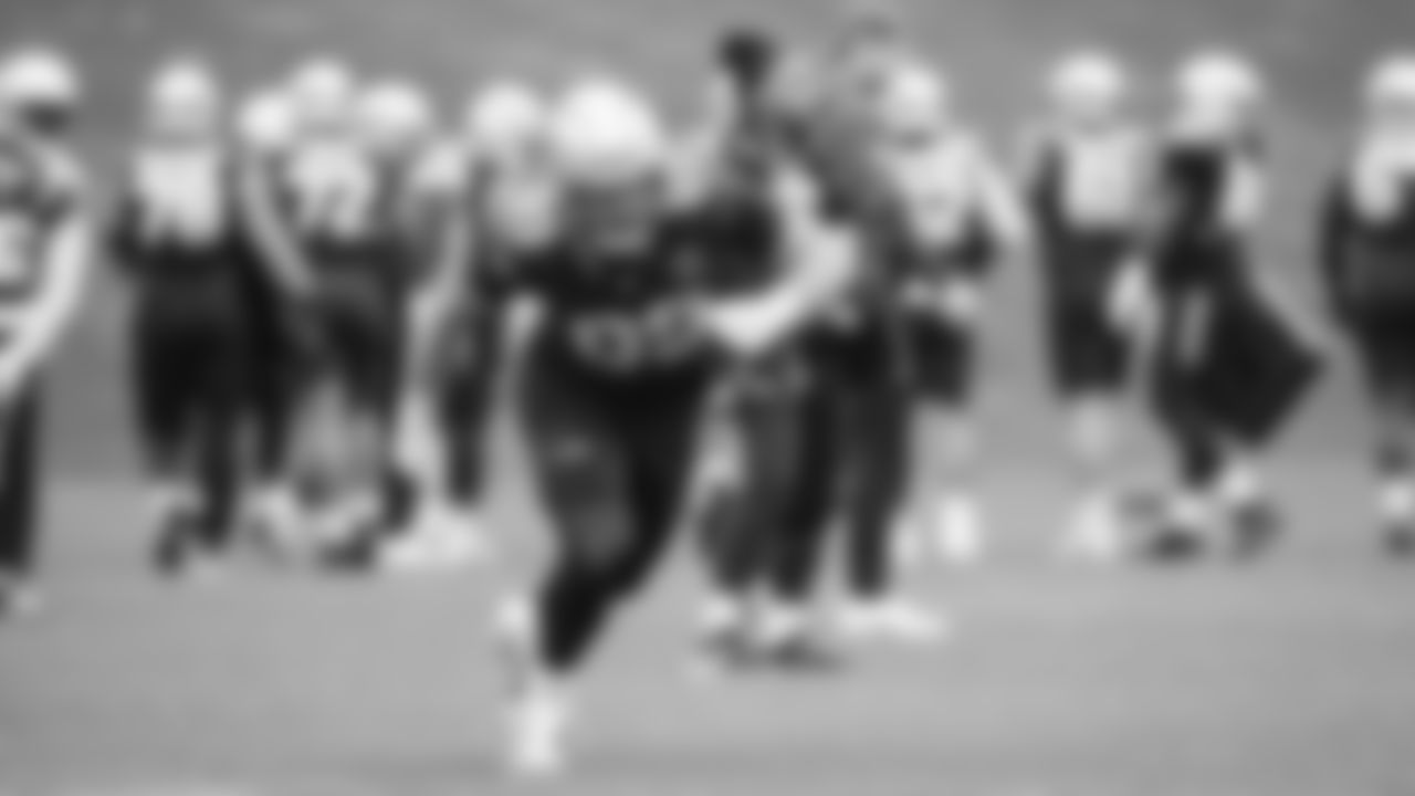 Seahawks tight end Nick Kallerup (89) practiced on Thursday, October 30, 2025 at the Virginia Mason Athletic Center.