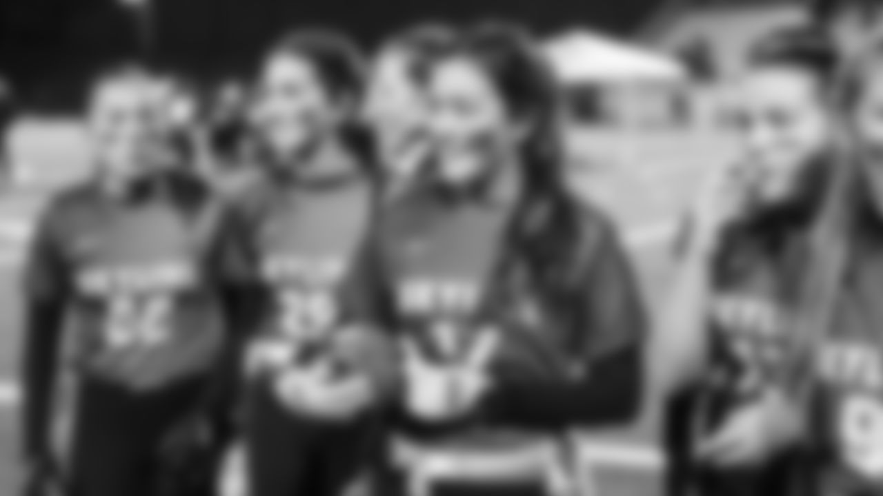 The Seahawks visited Lake Washington High School on Thursday, December 11, 2025 with Seahawks Cornerback Josh Jobe for the second Girls Flag Takeover of the season featuring varsity games between Issaquah High School vs. Juanita High School and Skyline High School vs. Lake Washington High School.