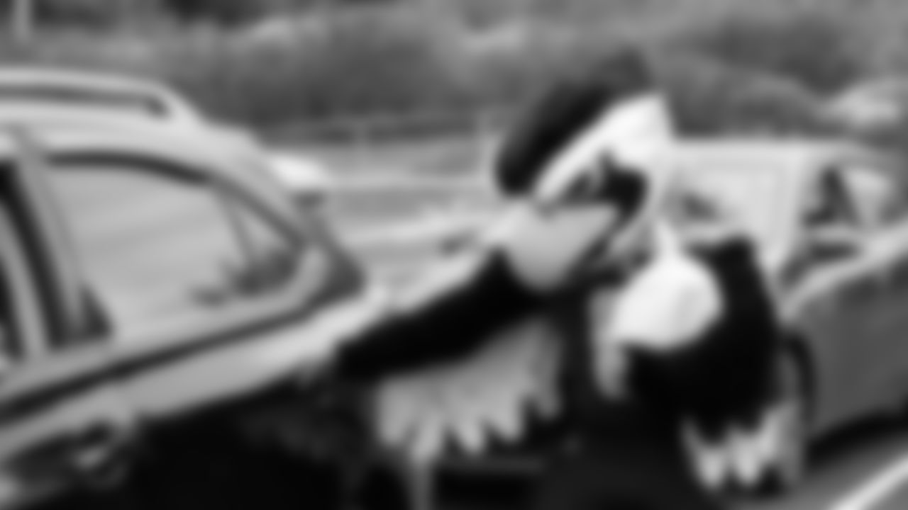 Seahawks Legend Marcus Trufant, quarterback Jalen Milroe, Blitz and the Seahawks Dancers participated in the Tacoma Police Department and Friends Thanksgiving Turkey Giveaway on November 18, 2025.