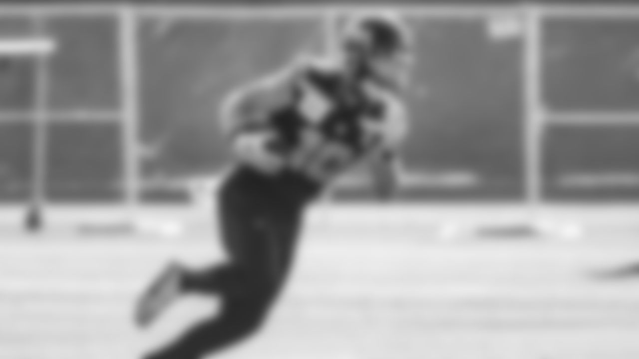 Seahawks wide receiver Cooper Kupp (10) practiced on February 5, 2026 in San Jose, California.