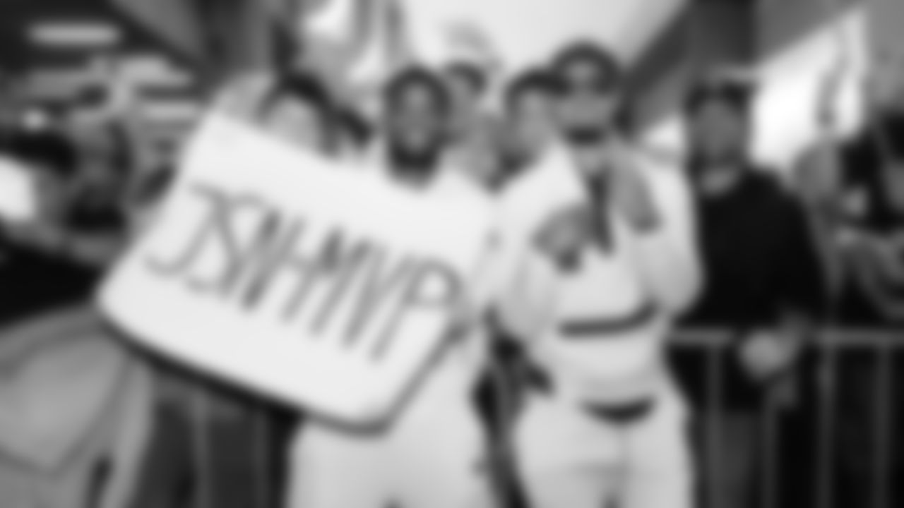 The 12s showed up in the Bay Area for 'Super Bowl LX Opening Night' on Monday, February 2.