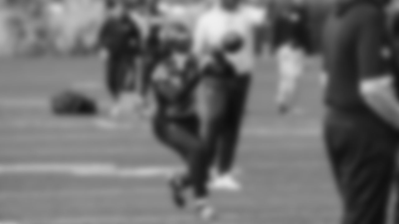 Seahawks wide receiver Rashid Shaheed (22) practiced on Wednesday, November 5, 2025 at the Virginia Mason Athletic Center.